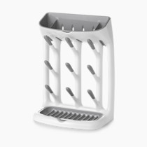 OXO Tot Space-Saving Bottle Drying Rack, Baby Bottle Organizer for Countertop