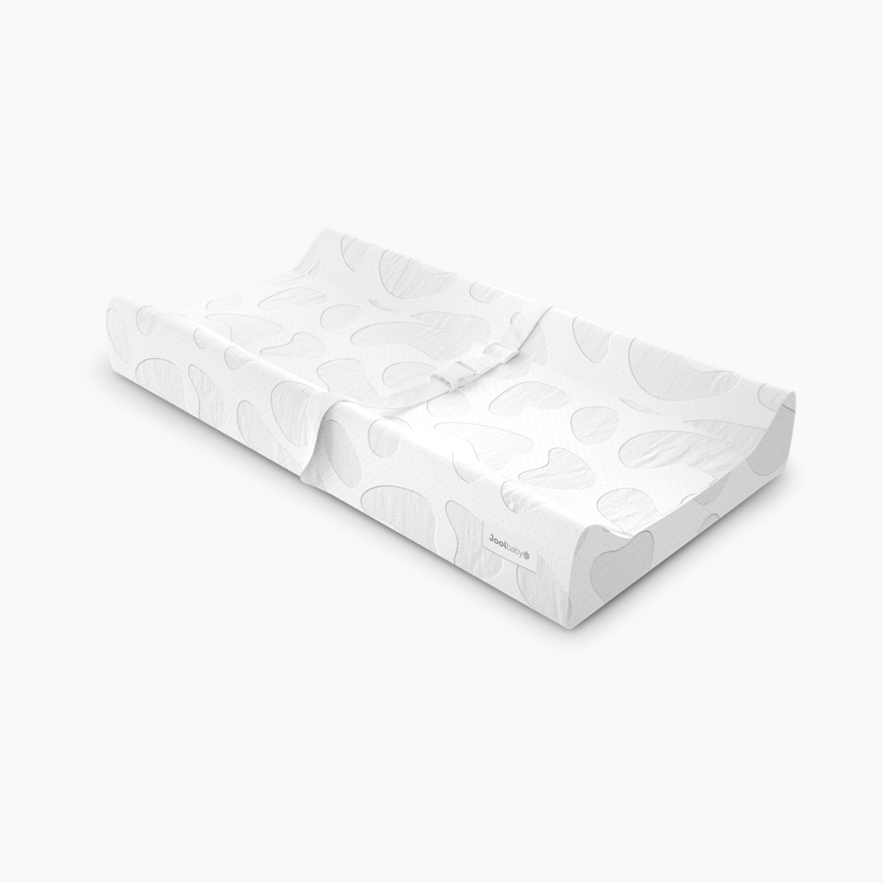Jool Baby Contoured Changing Pad with Cover - White Pebble.