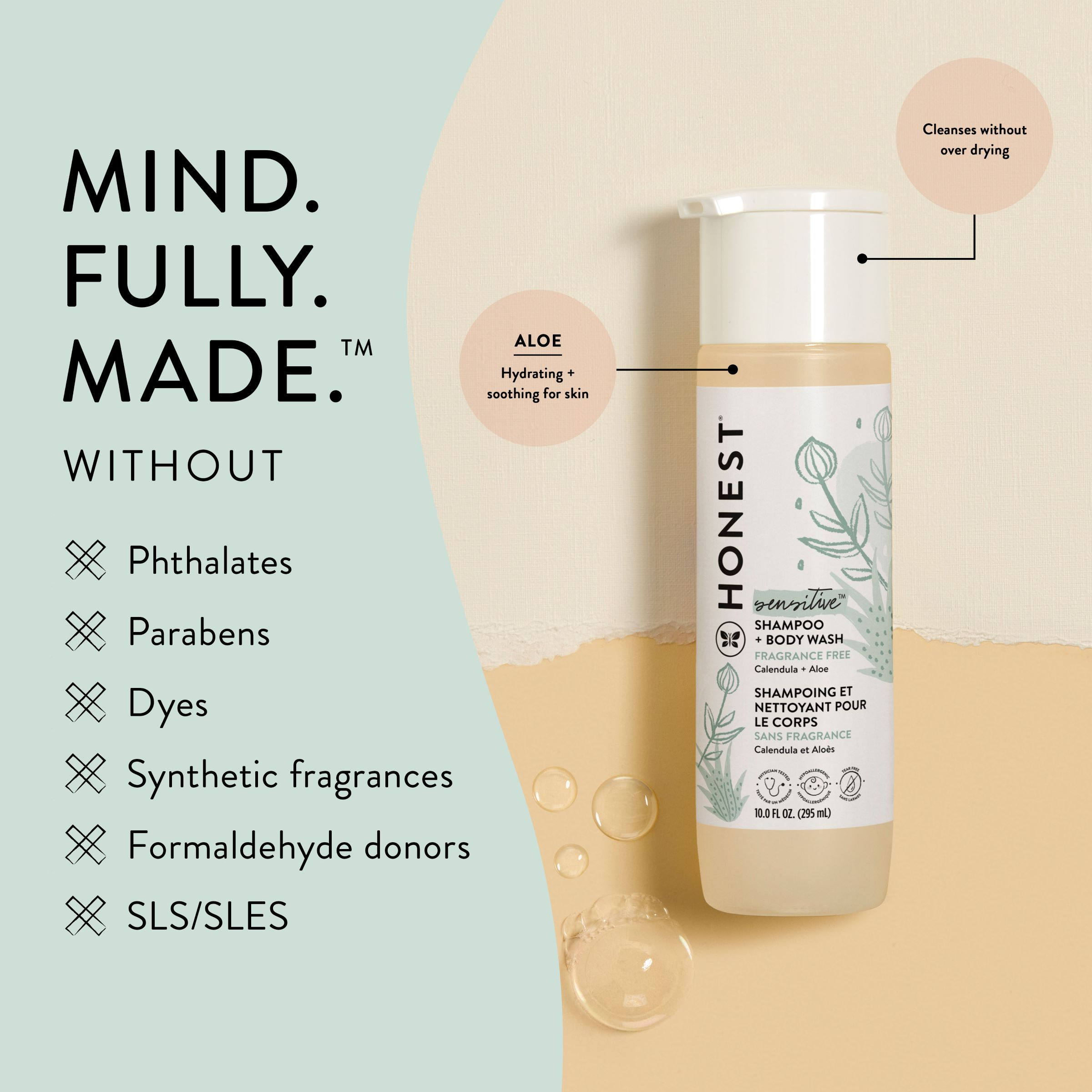The Honest Company Shampoo & Body Wash.