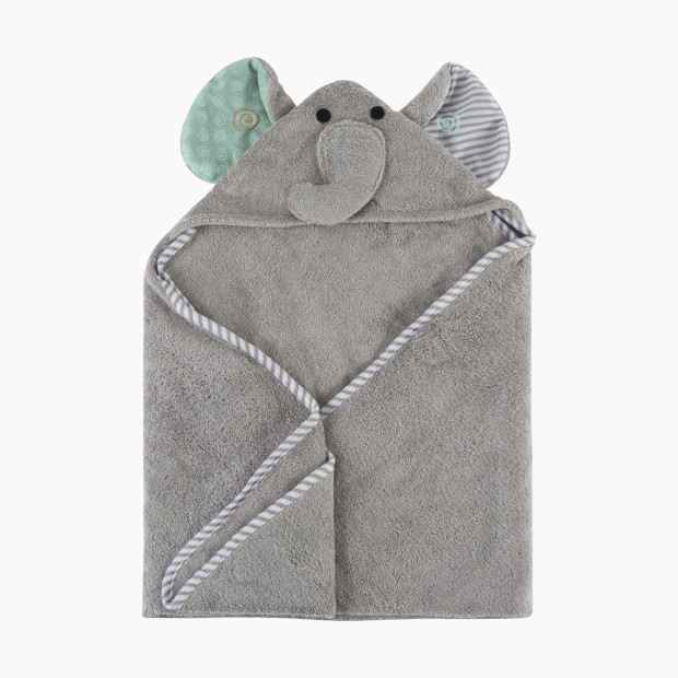 ZOOCCHINI Hooded Towel - Elephant, 0-24 Months.