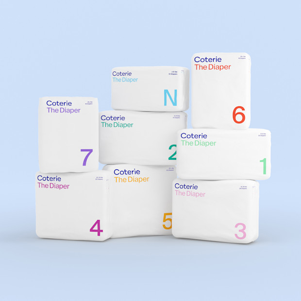 Coterie Diapers & Wipes Gift Subscription.