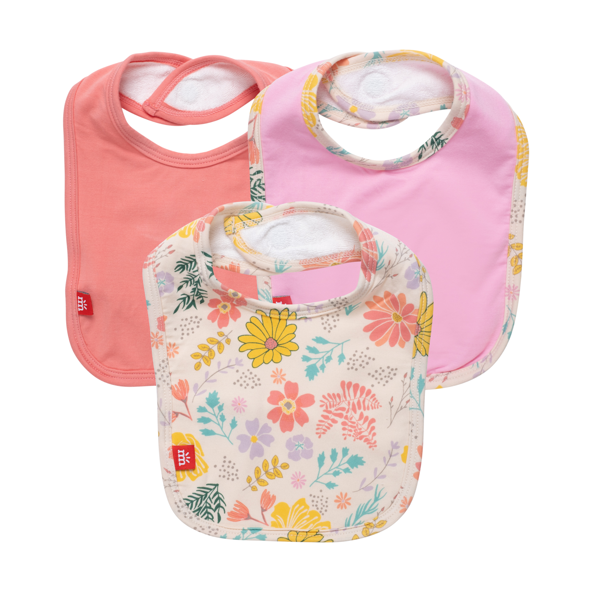 Me Modal 3 Pack Bibs Primrose Cottage, One Size Babylist Shop