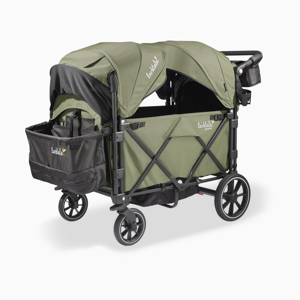Larktale Caravan Quad Stroller Wagon - Chelsea Green.