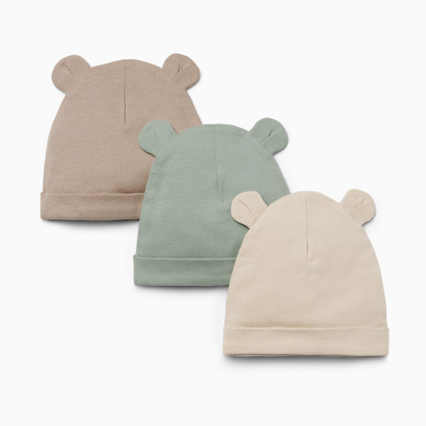 Small Story 3 Pack Hats - Neutral, 0-6 M.