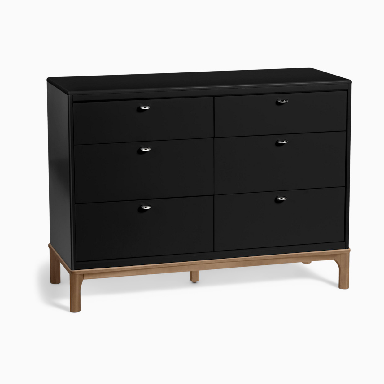 Little Seeds Laurel 6-Drawer Dresser - Black.
