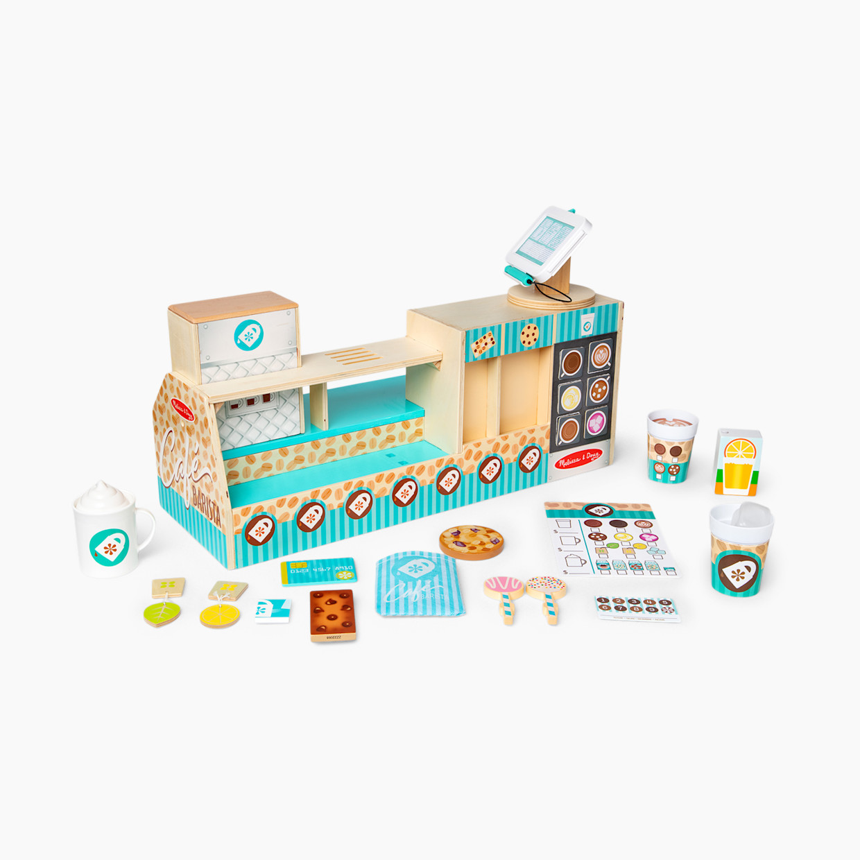 Melissa & Doug Cafe Barista Coffee Shop.