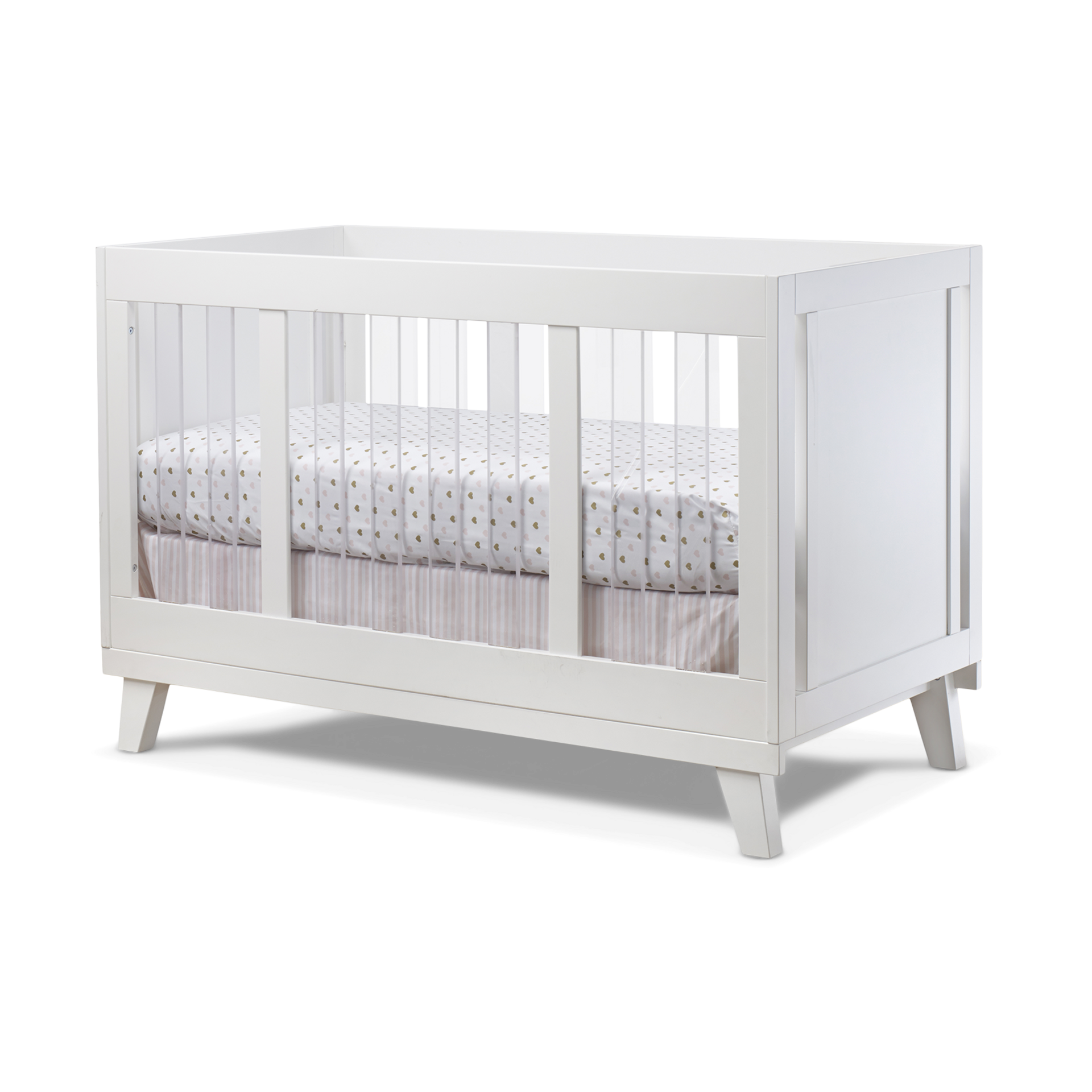Sorelle Uptown Acrylic Crib.