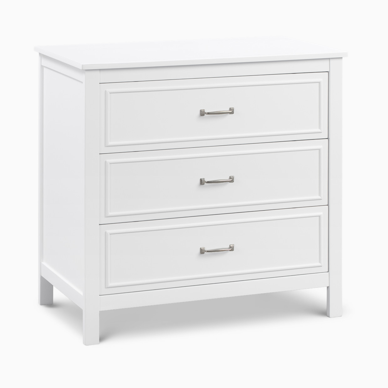daVinci Charlie 3-Drawer Dresser - White.