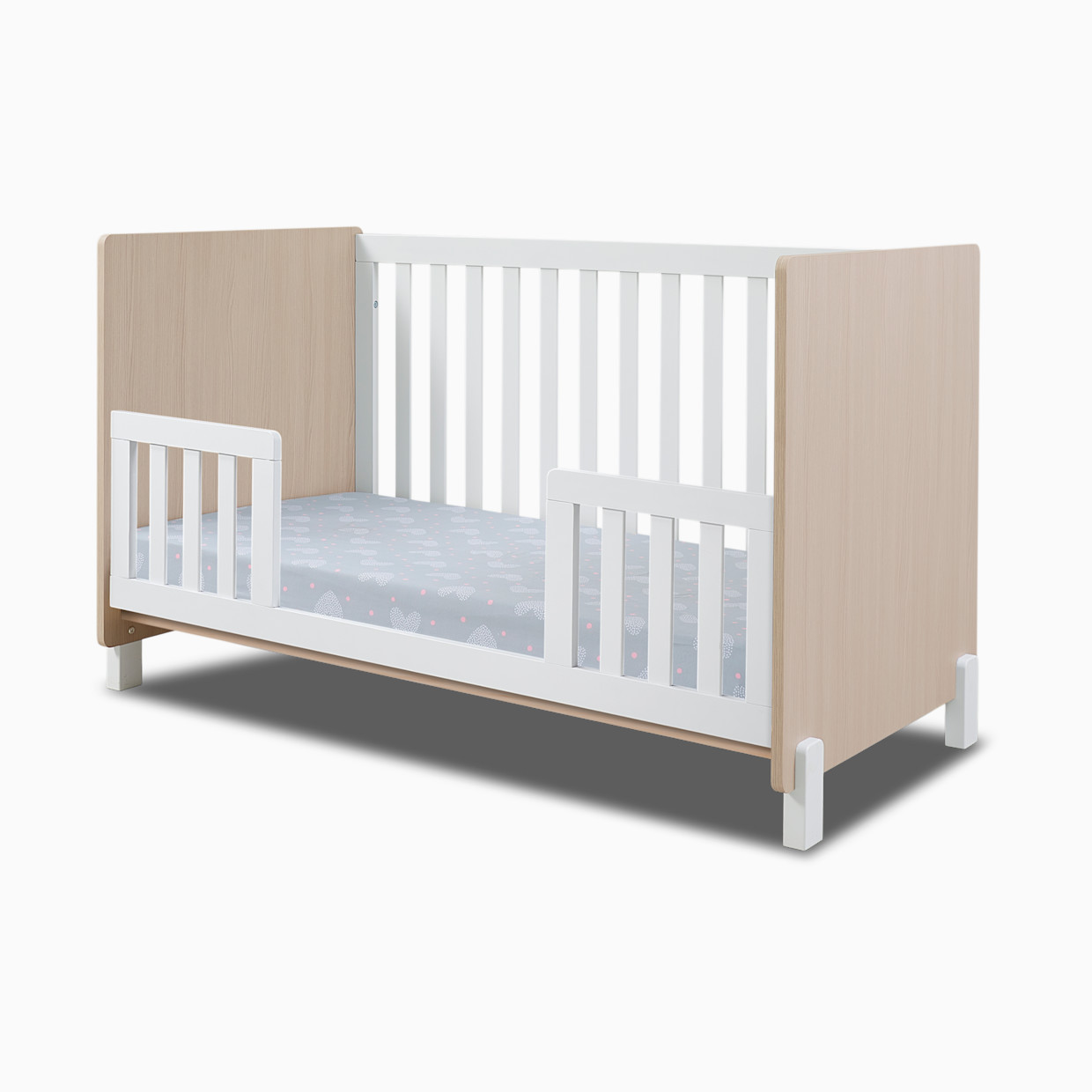 Sorelle Pannello Crib - Nebbia And White.