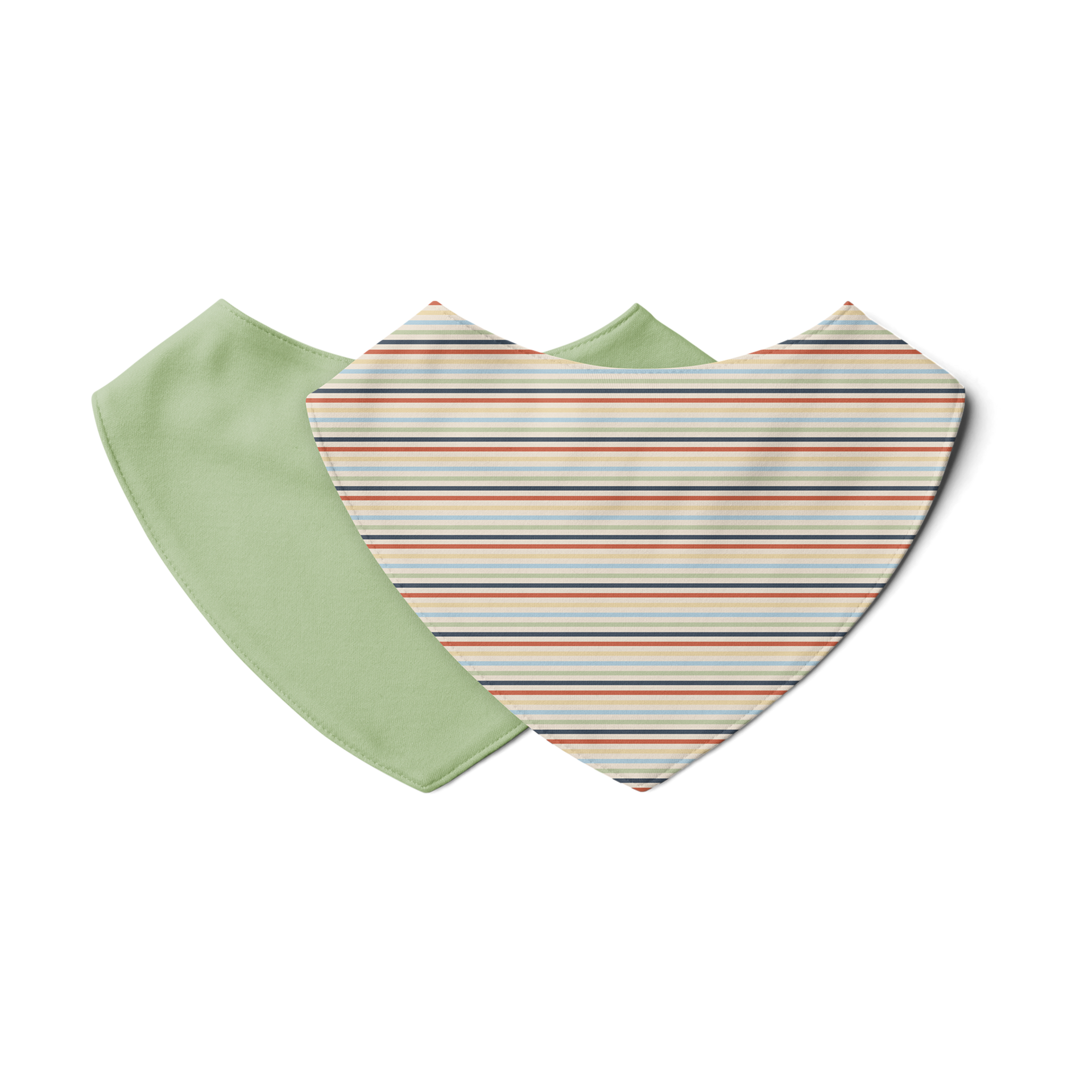 Goumi Kids x Babylist Bamboo & Organic Cotton Bandana Bibs (2 Pack