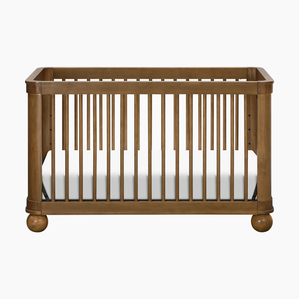 babyletto Crosby 3-in-1 Convertible Crib - Natural Walnut.