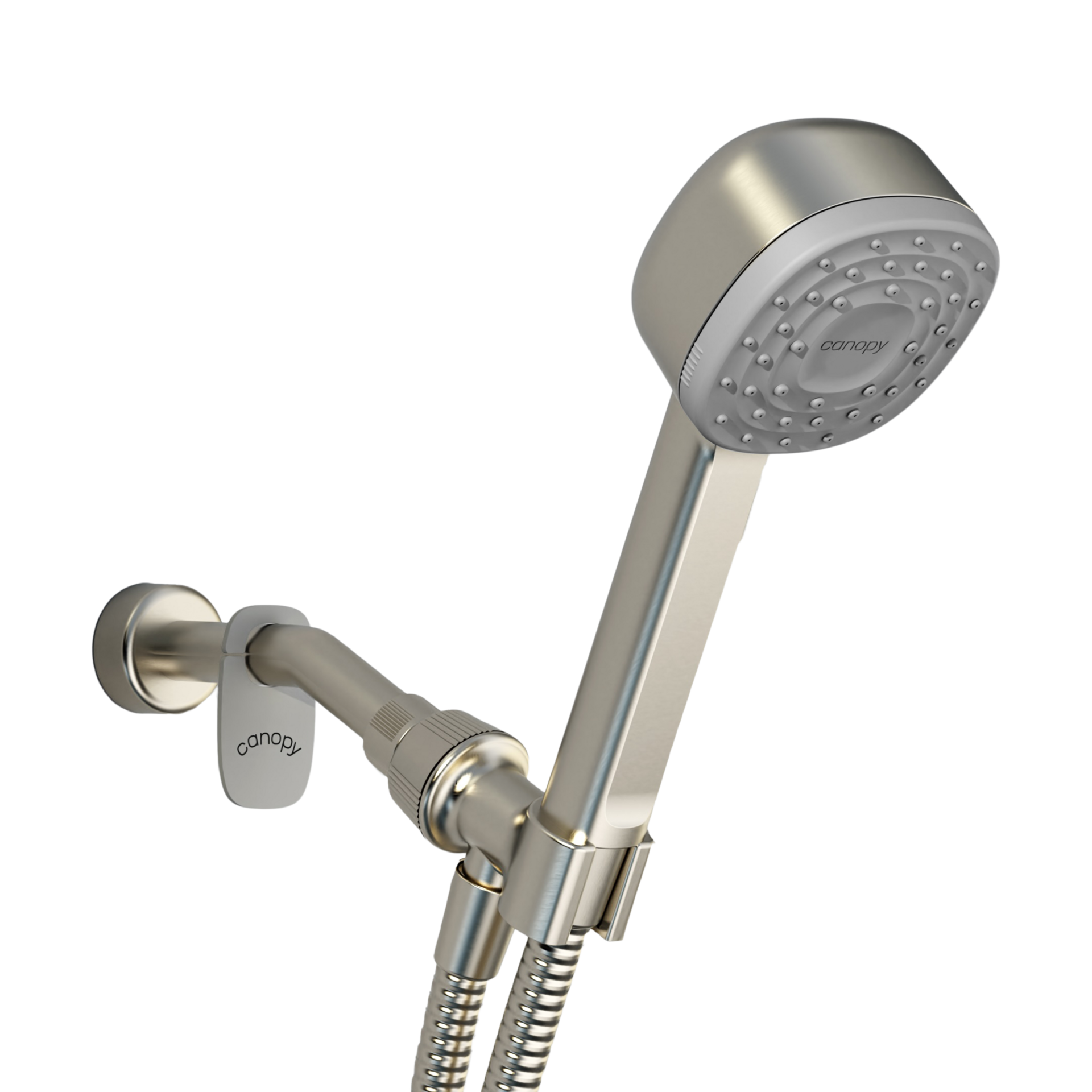 Canopy Handheld Filtered Showerhead - Brushed Nickel.