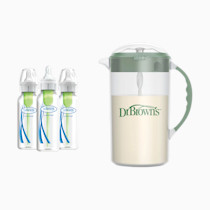 Thumbnail of Formula Mixing Pitcher And Anti-Colic Options+ Baby Bottles