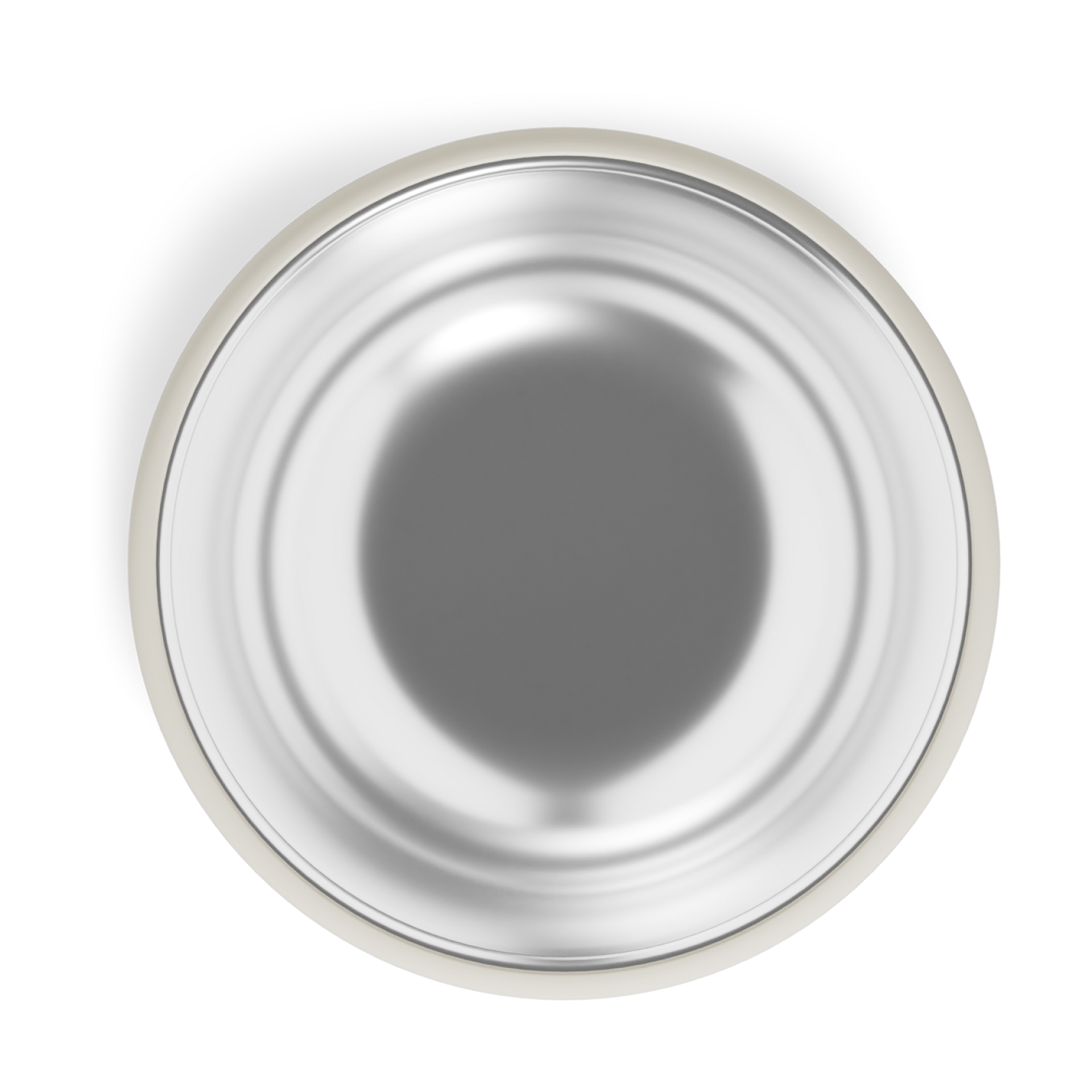 Lalo Stainless Steel Suction Bowl - Oatmeal.