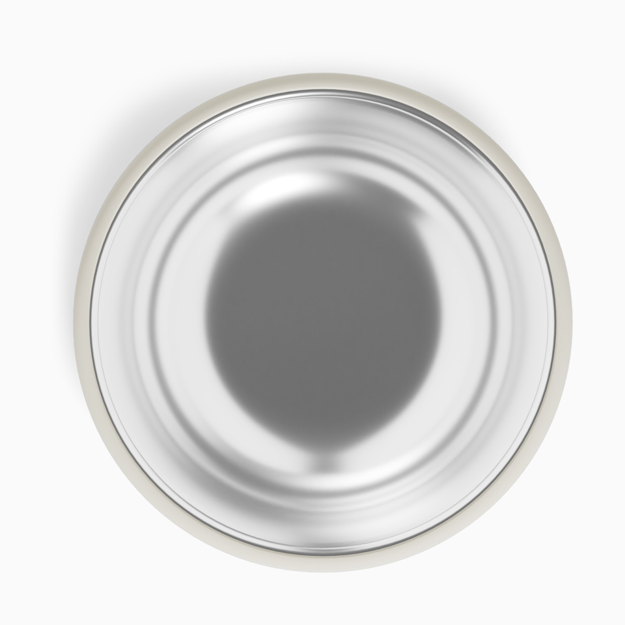 Lalo Stainless Steel Suction Bowl - Oatmeal.