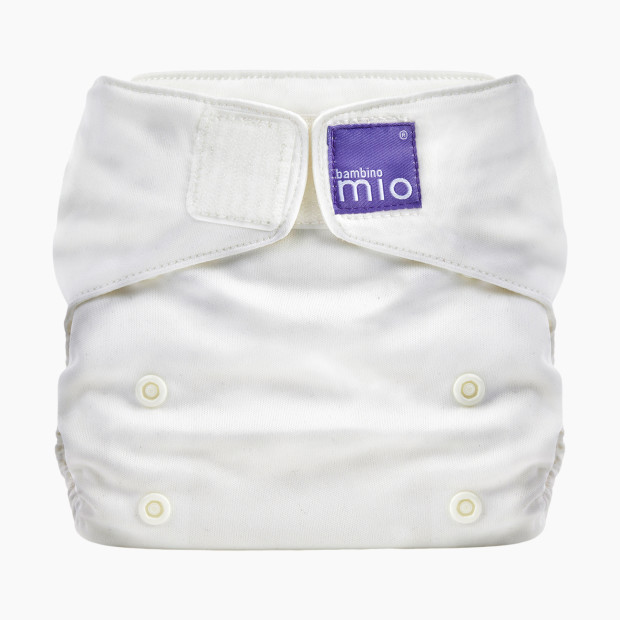 Bambino Mio Miosolo Classic Cloth Diaper - Marshmallow, One Size (8-35 Lbs).