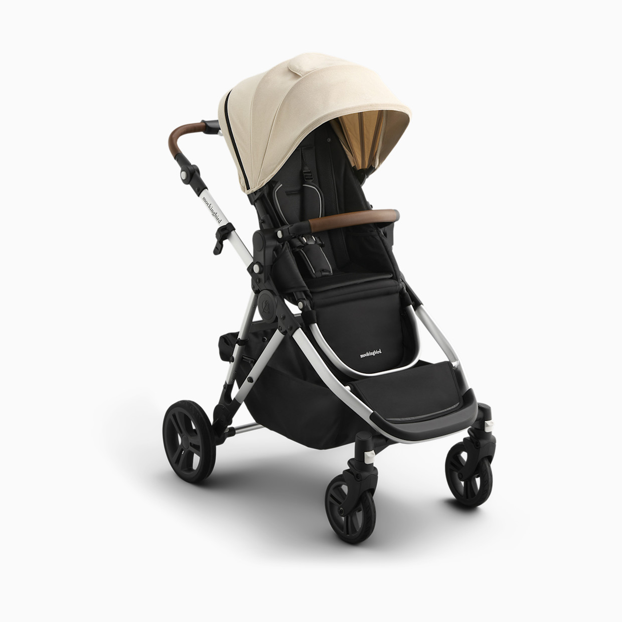 Mockingbird Single-to-Double Stroller 3.0 - Oat.