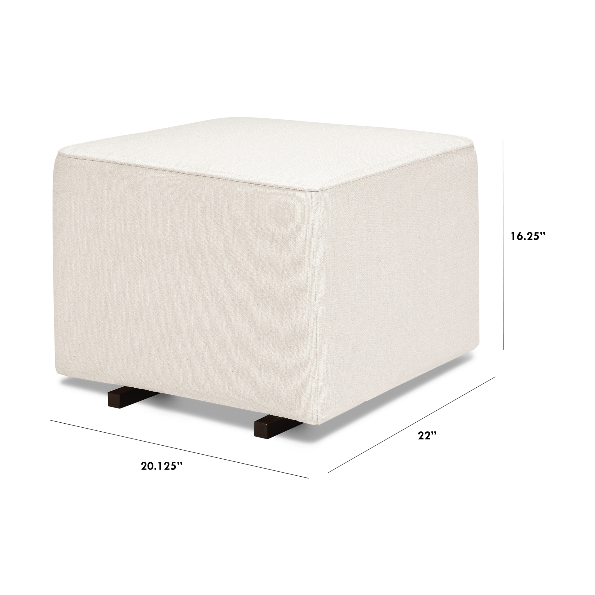 daVinci Universal Gliding Ottoman.