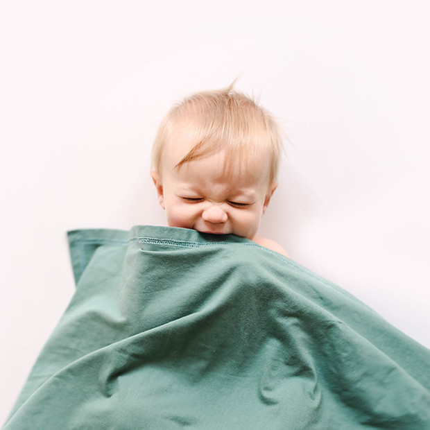 Snuggle Me Organic Organic Swaddle - Moss.