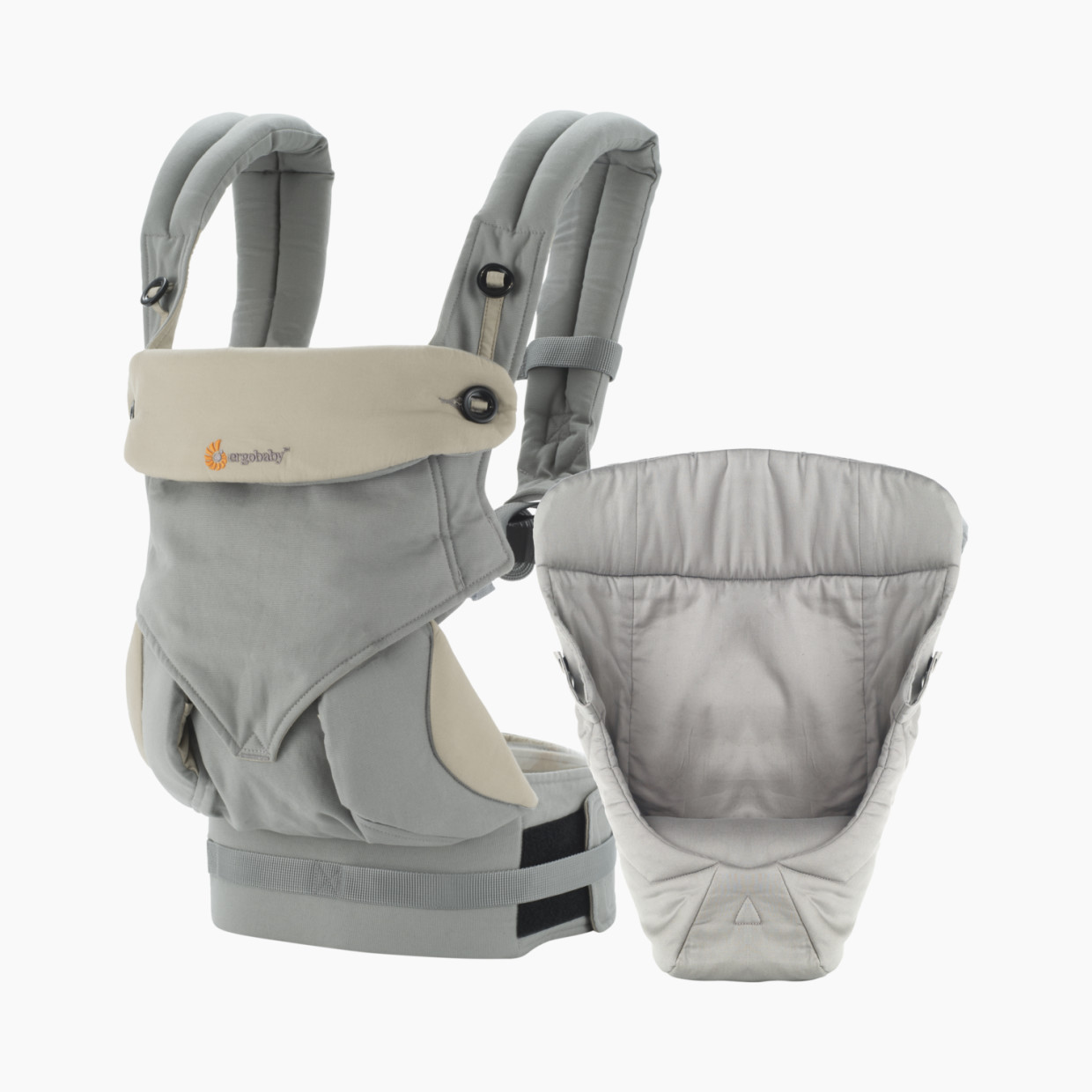 Ergobaby 360 Baby Carrier Bundle of Joy - Gray-DISCONTINUED.