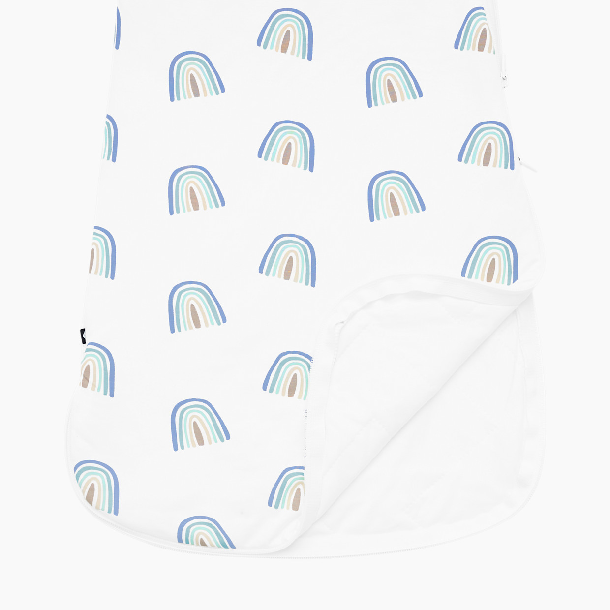 Kyte Baby Printed 1.0 TOG Sleep Bag - Slate Rainbow, Medium.