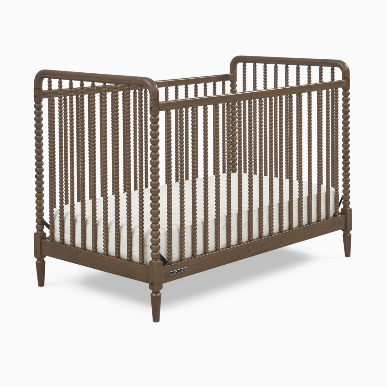 Delta Children Saint 4-in-1 Convertible Crib - Teak Brown.