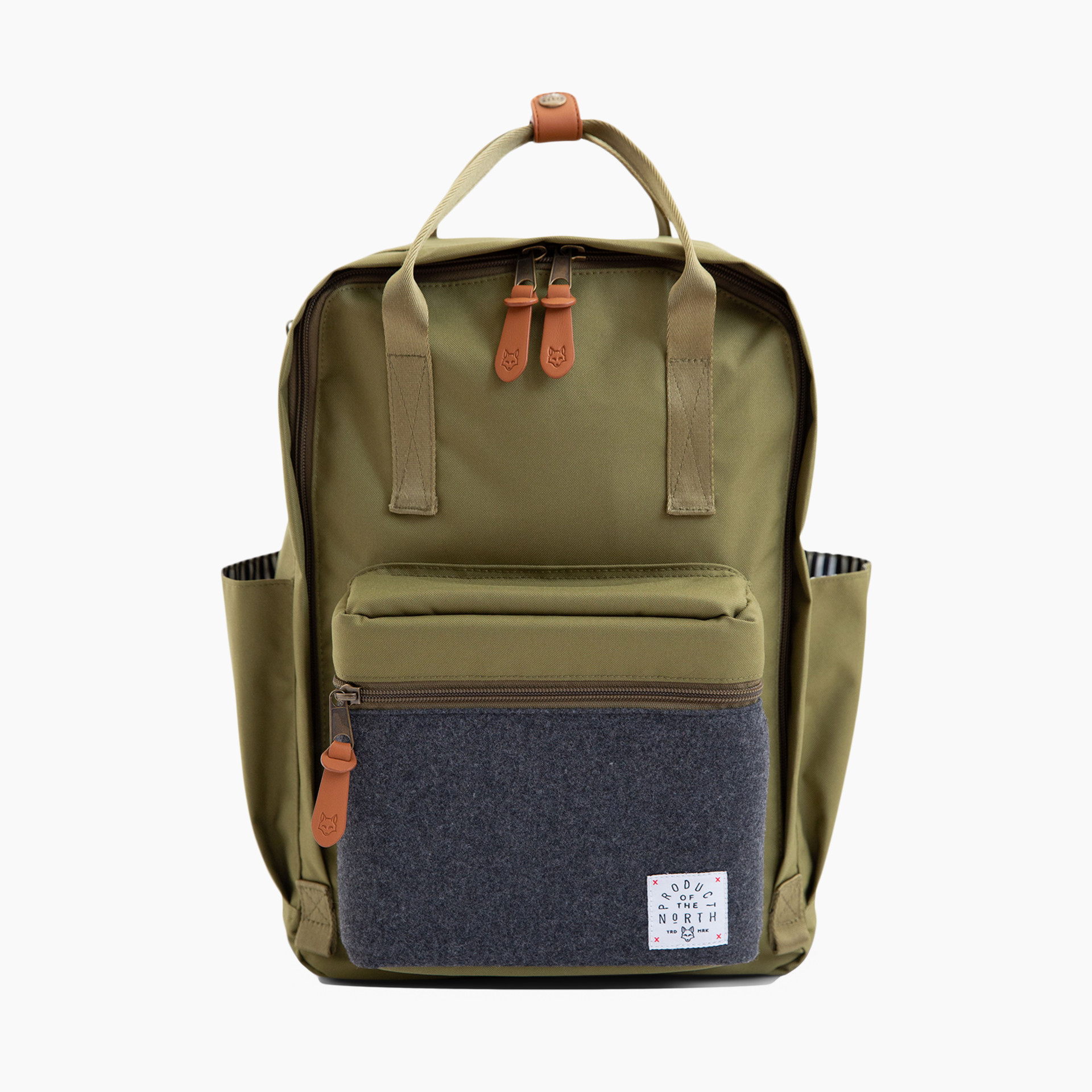 Product of The North Elkin Sustainable Diaper Backpack Heather Grey