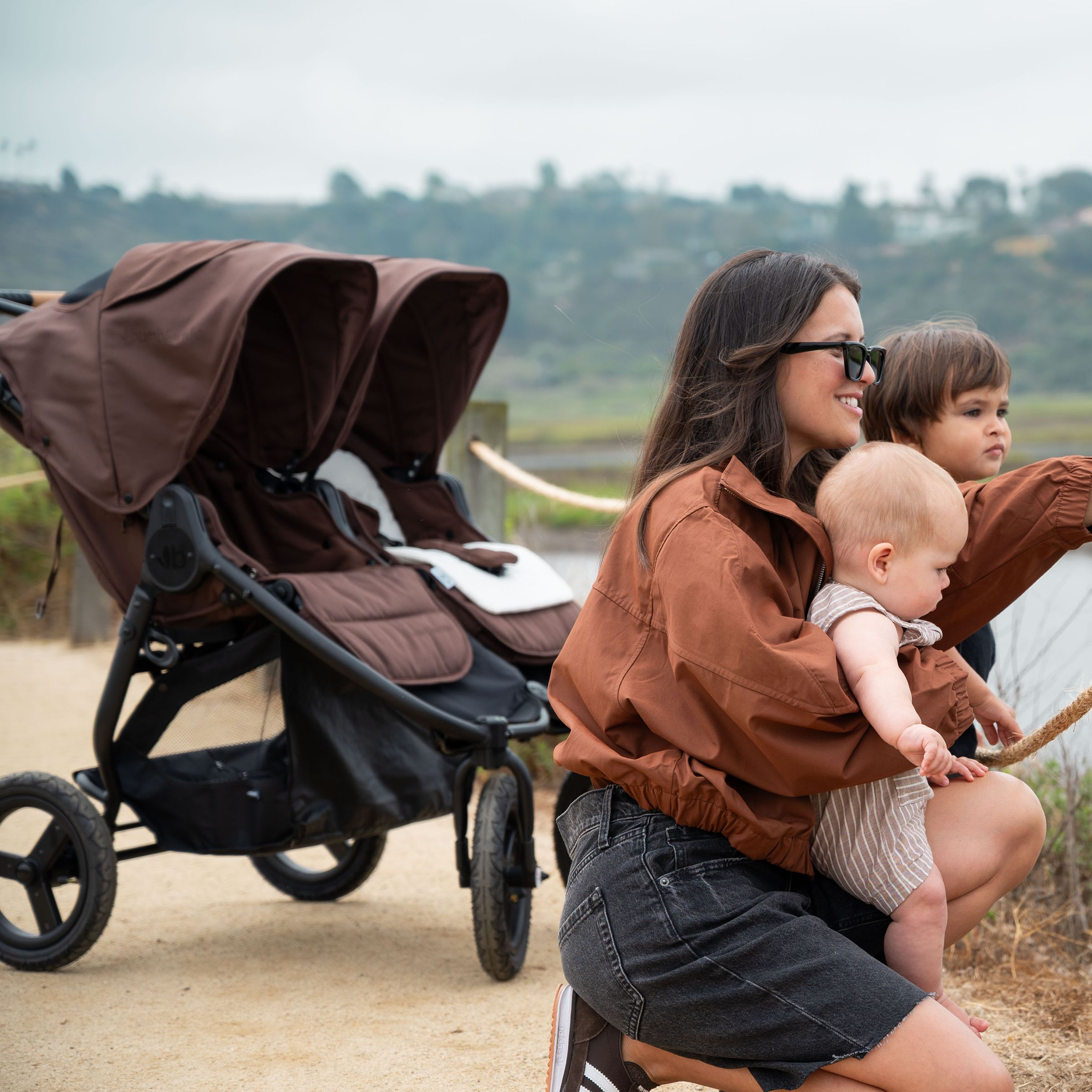 Bumbleride Indie Twin - Walnut.