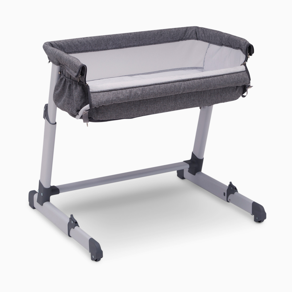 Simmons Kids Dream Bedside Baby Bassinet Sleeper - Grey.