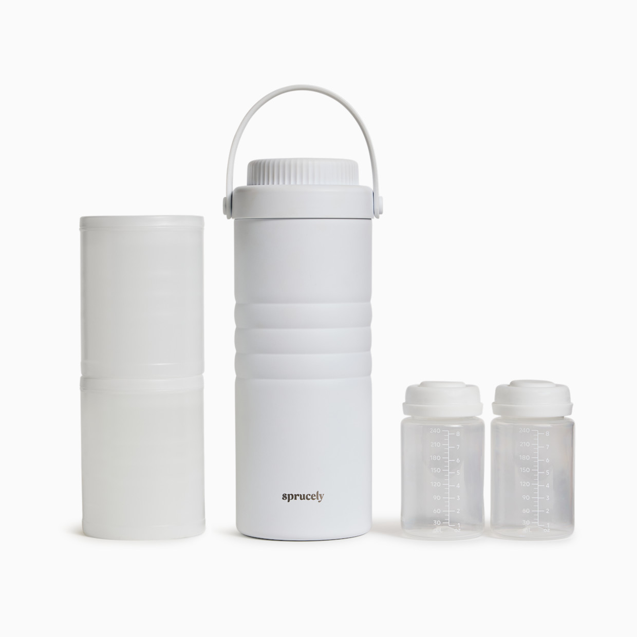 Sprucely Breast Milk Cooler Bottle.