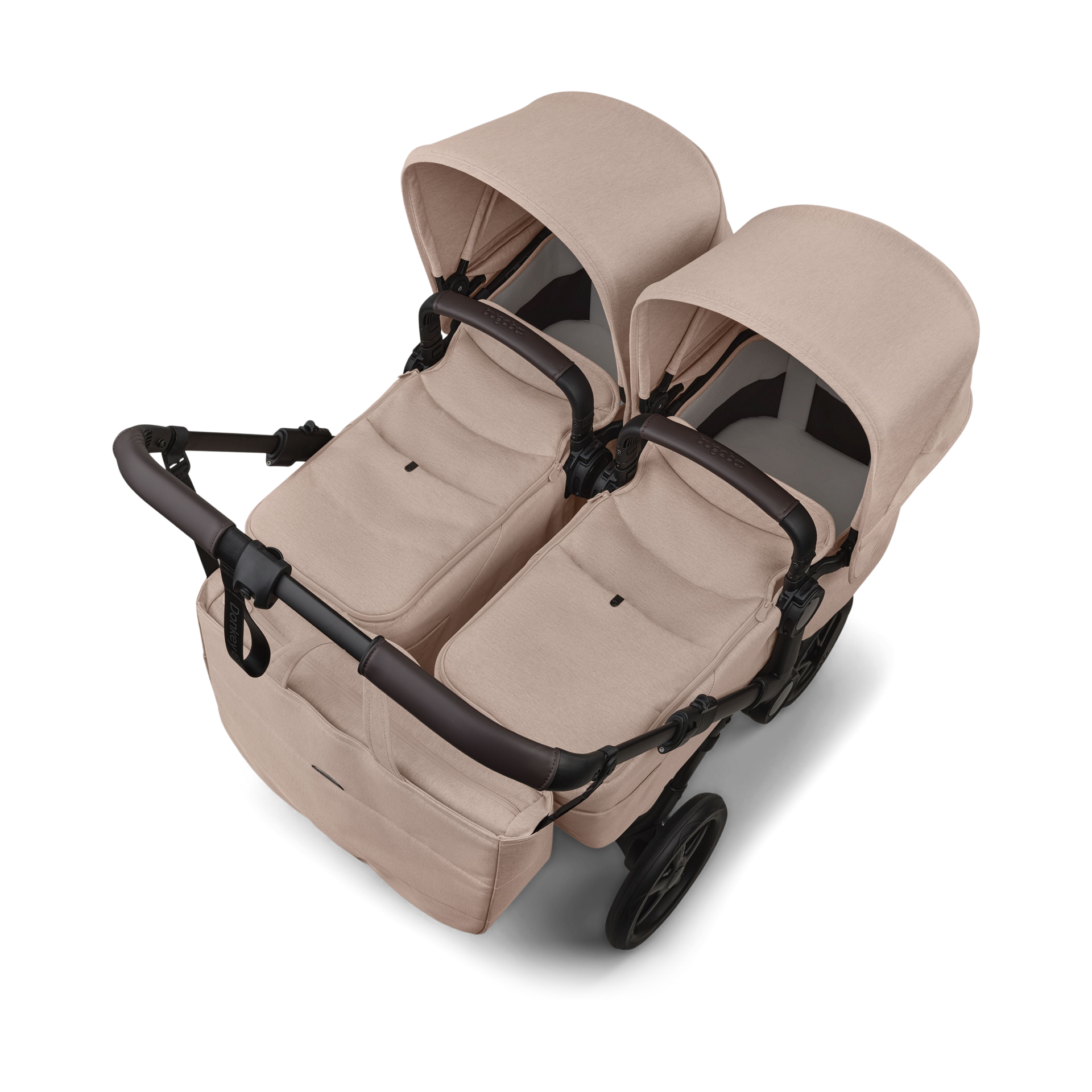 Bugaboo Donkey 6 Twin Bassinet Fabric - Desert Taupe Melange.
