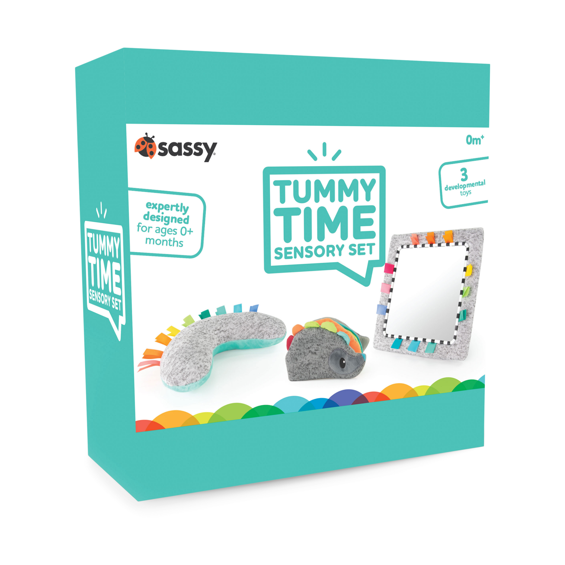  Tummy Time Sensory Toys Gift Set.