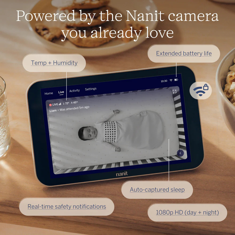 Nanit Nanit x Babylist Ultimate Bundle with Home Display.