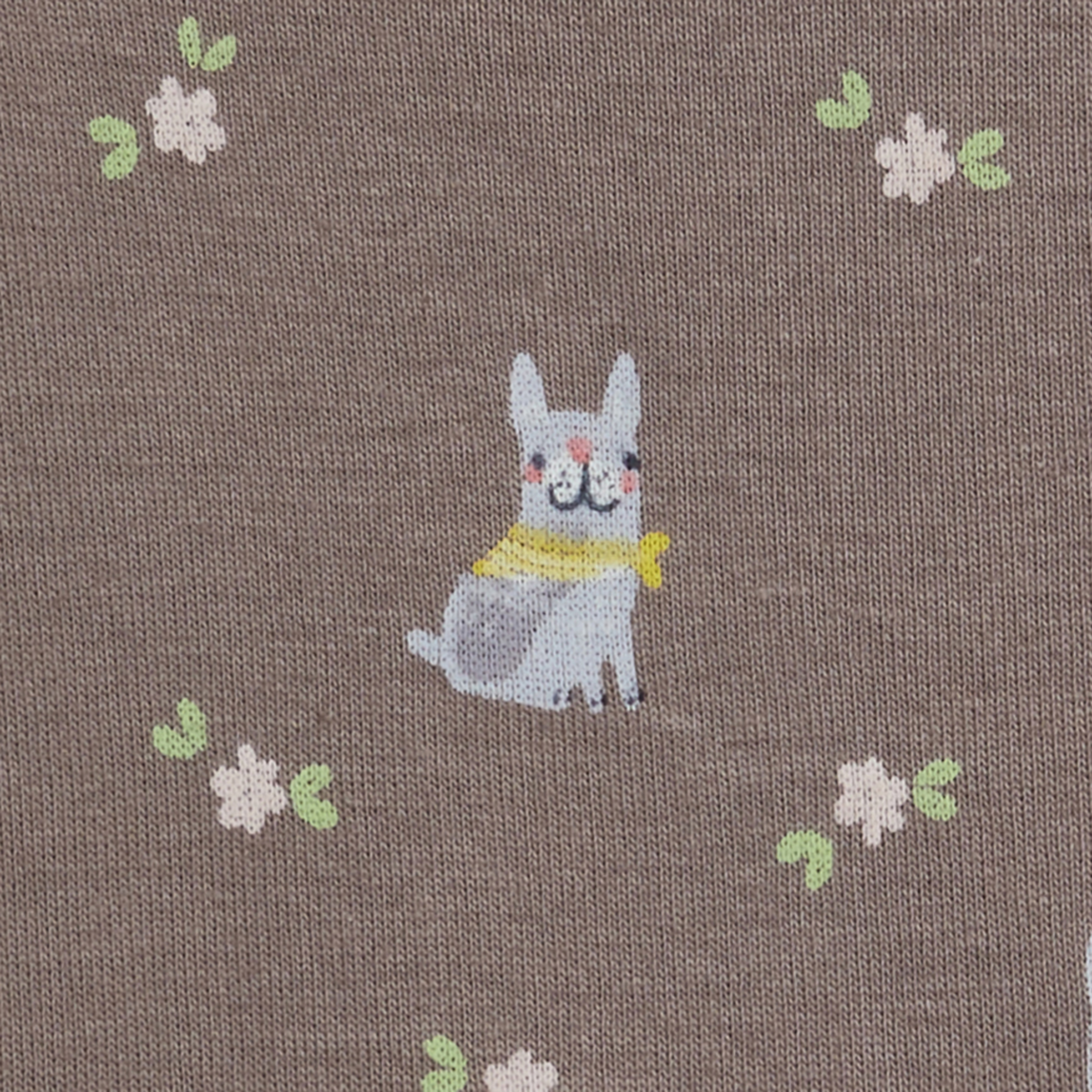 Small Story Organic Cotton Short Sleeve Print Mix Bodysuit (5 Pack) - All Over Dogs, 3-6 M.