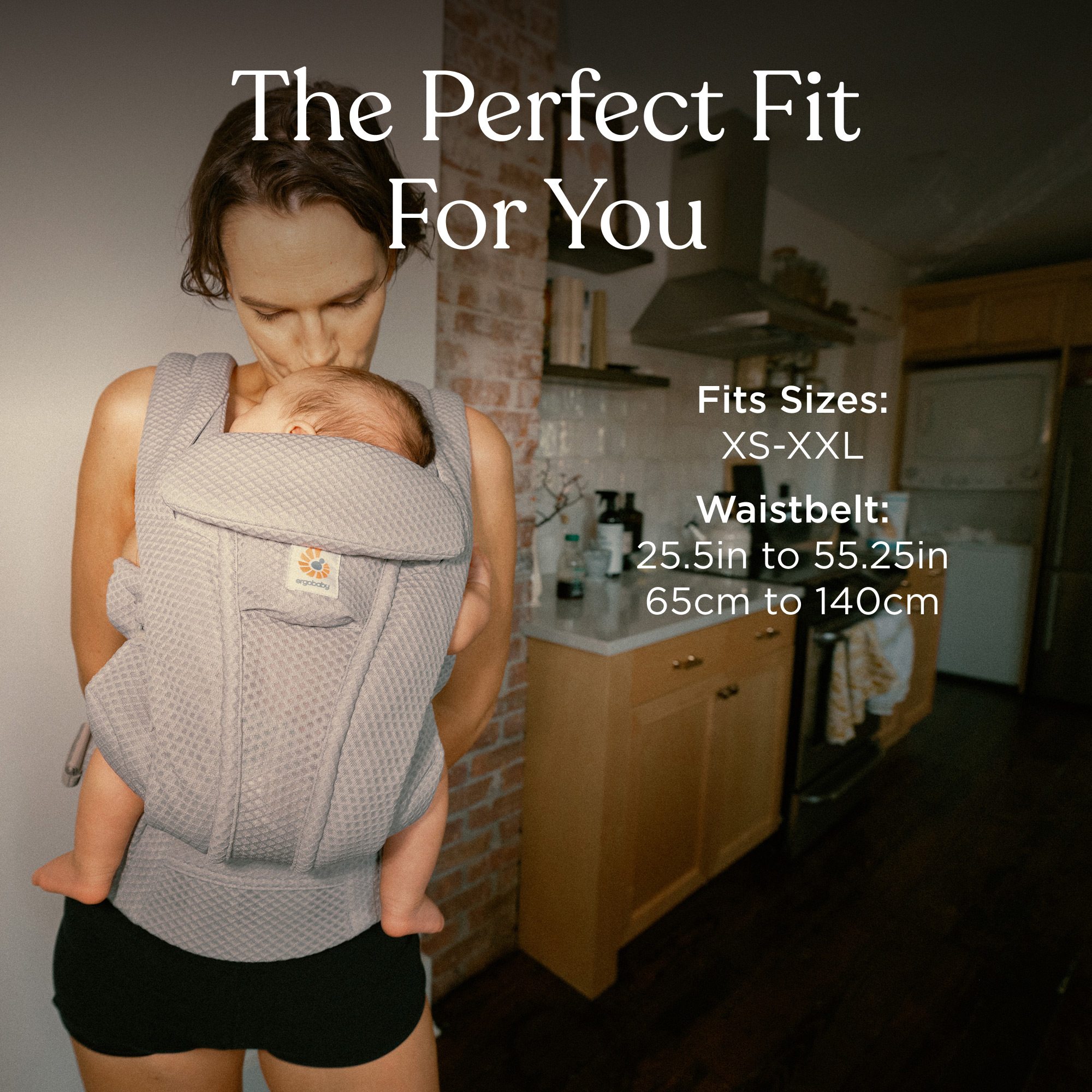 Ergobaby Omni Deluxe Carrier - Canyon Clay Mesh.