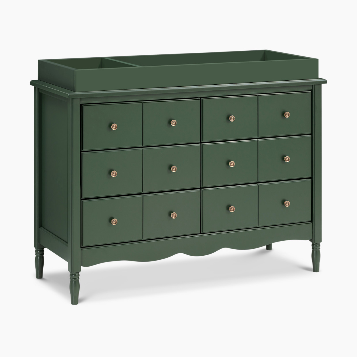 Namesake Liberty 6-Drawer Dresser - Forest Green.
