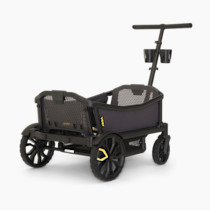 Veer All-Terrain Cruiser XL | Premium Off-Road Wagon Stroller for Babies, Toddlers, and Kids | Push/Pull/Push-Along Steering for Uneven Terrain | JPMA Certified | Lightweight and Collapsible | 4 Seats