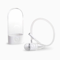 Munchkin® ClearNose™ Baby Nasal Aspirator - No Filters Needed, Gentle Nose Sucker for Baby Snot, Clear/White