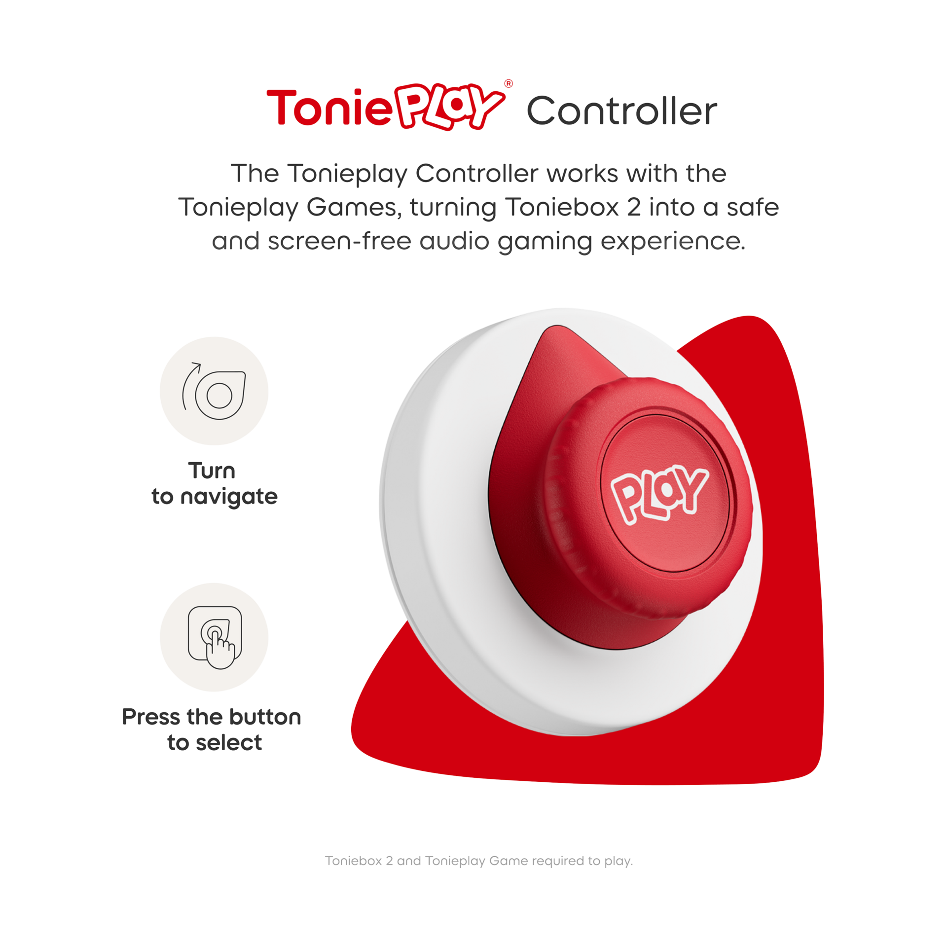 tonies Disney Winnie the Pooh Toniebox 2 Play Set - Sky Blue.