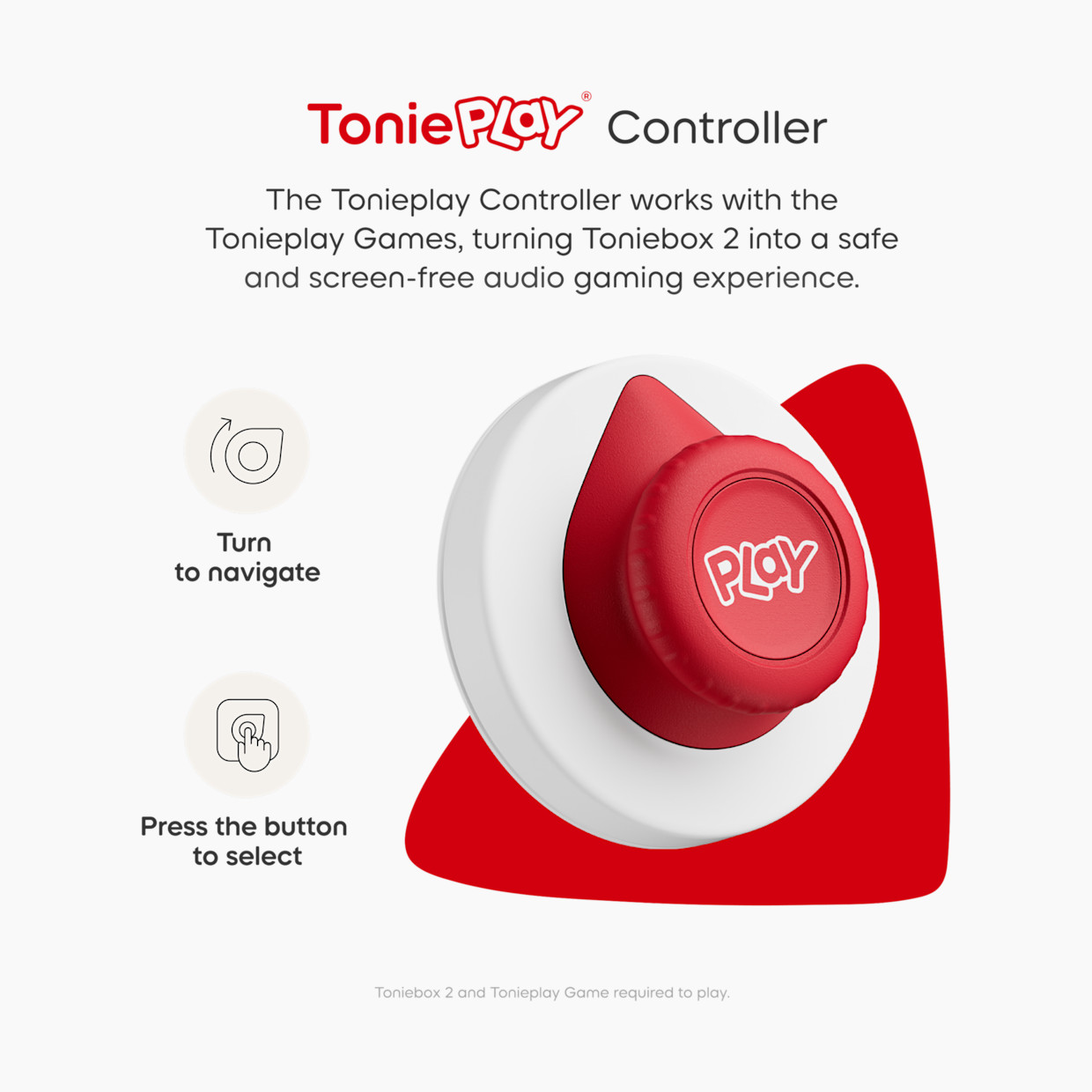 tonies Disney Winnie the Pooh Toniebox 2 Play Set - Sky Blue.