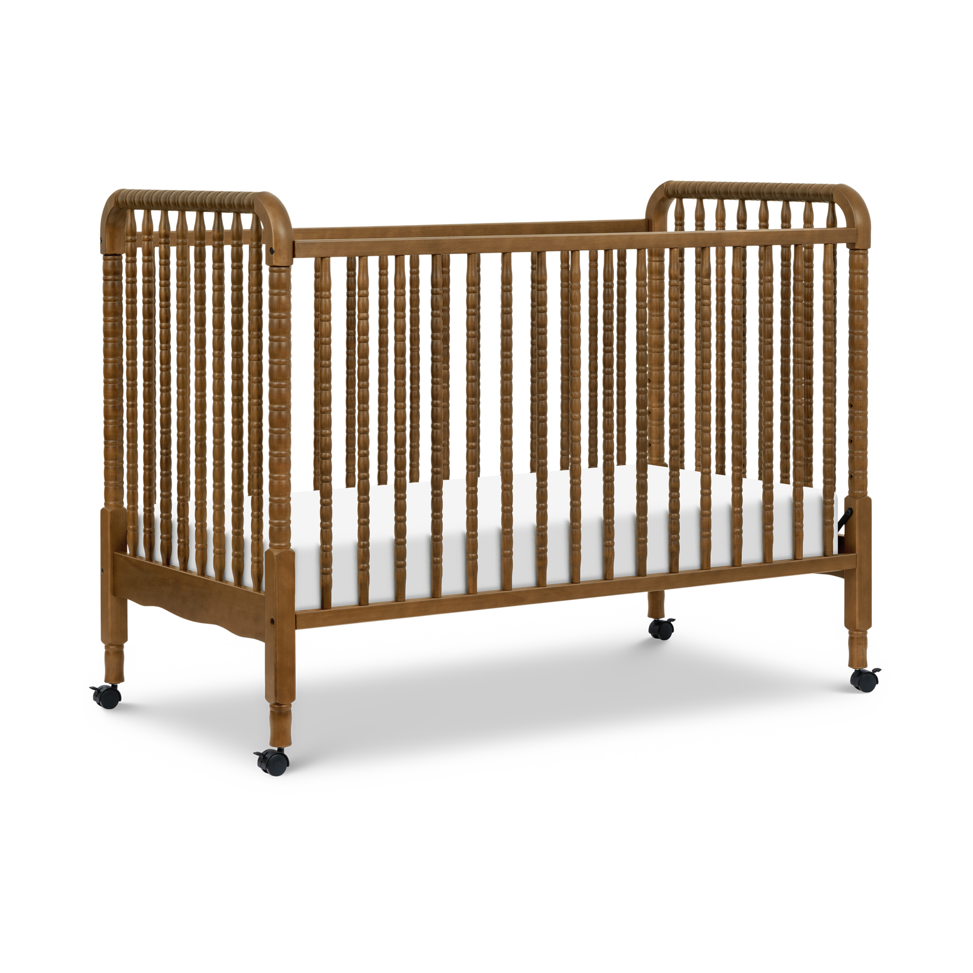 daVinci Jenny Lind 3-in-1 Convertible Crib - Walnut.