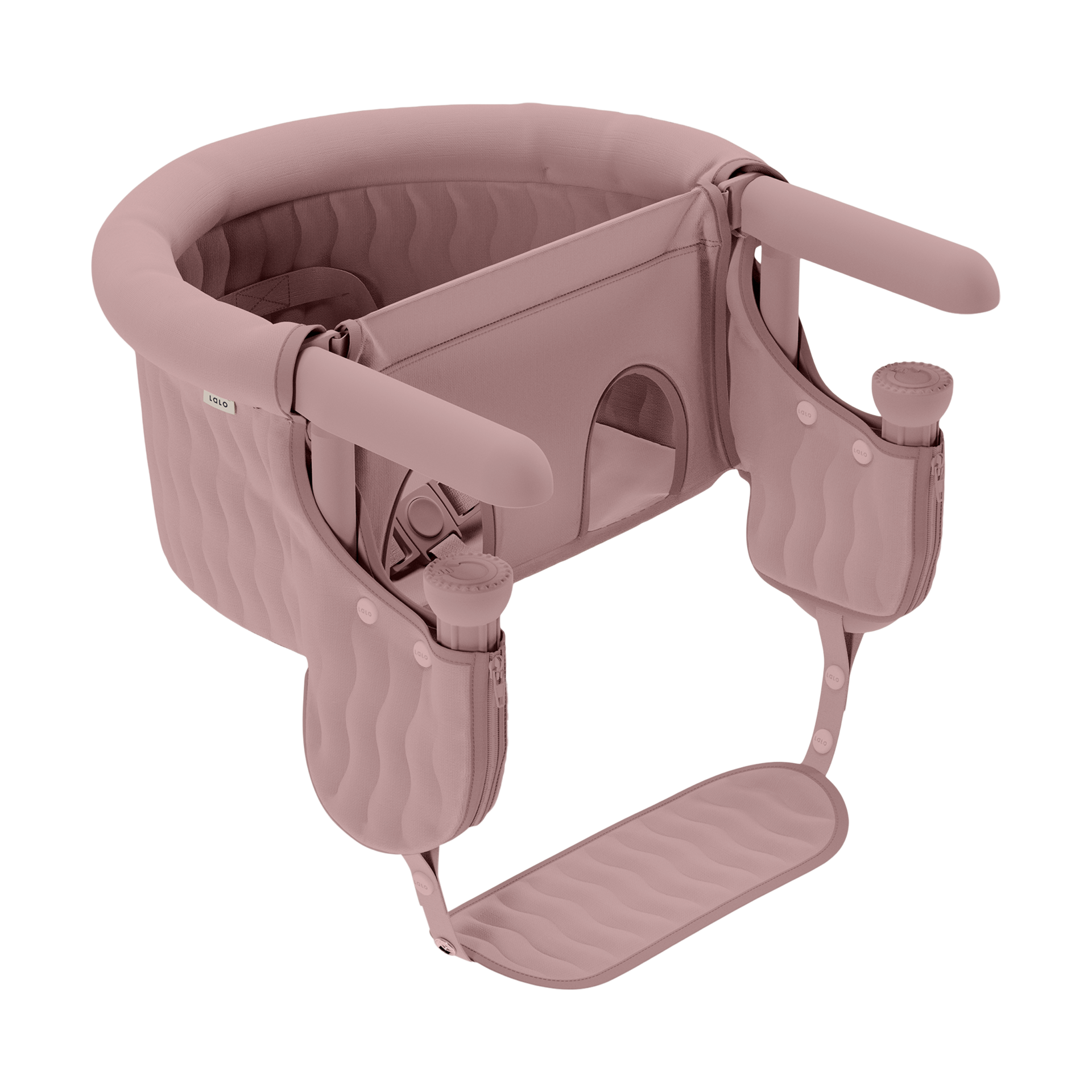 Lalo Hook-On High Chair - Rose.