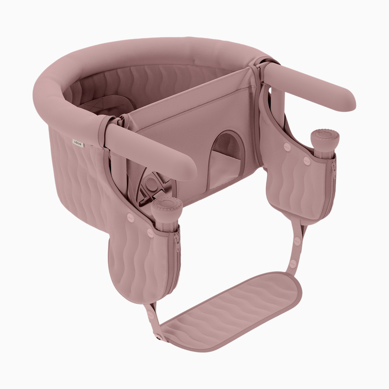 Lalo Hook-On High Chair - Rose.