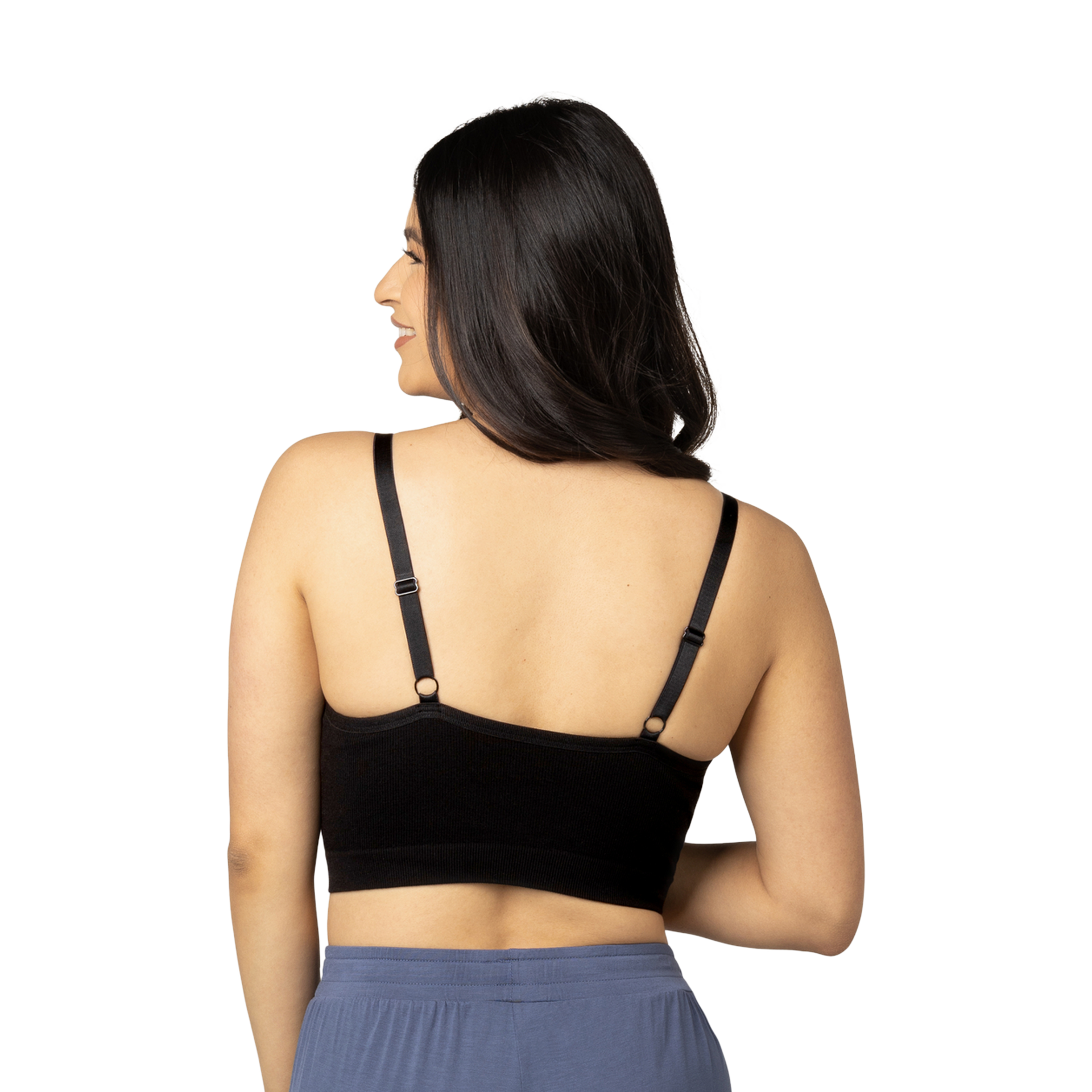 Kindred Bravely Sublime Bamboo Viscose Hands-Free Pumping Lounge & Sleep Bra.