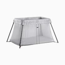 BabyBjörn Travel Crib Light, Silver, One Size