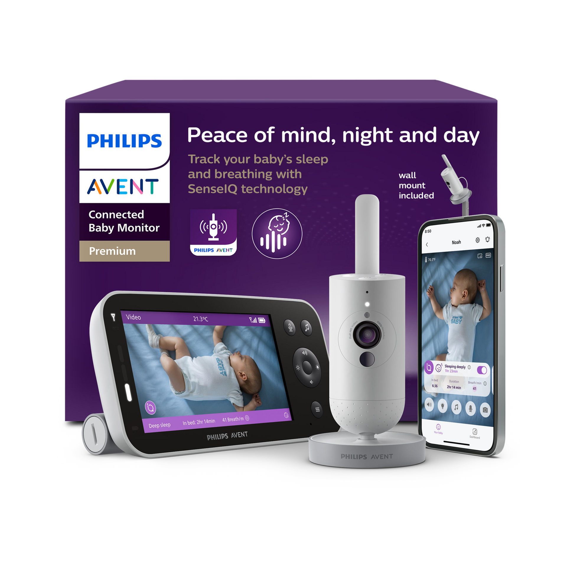 Philips Avent Premium Connected Baby Monitor.