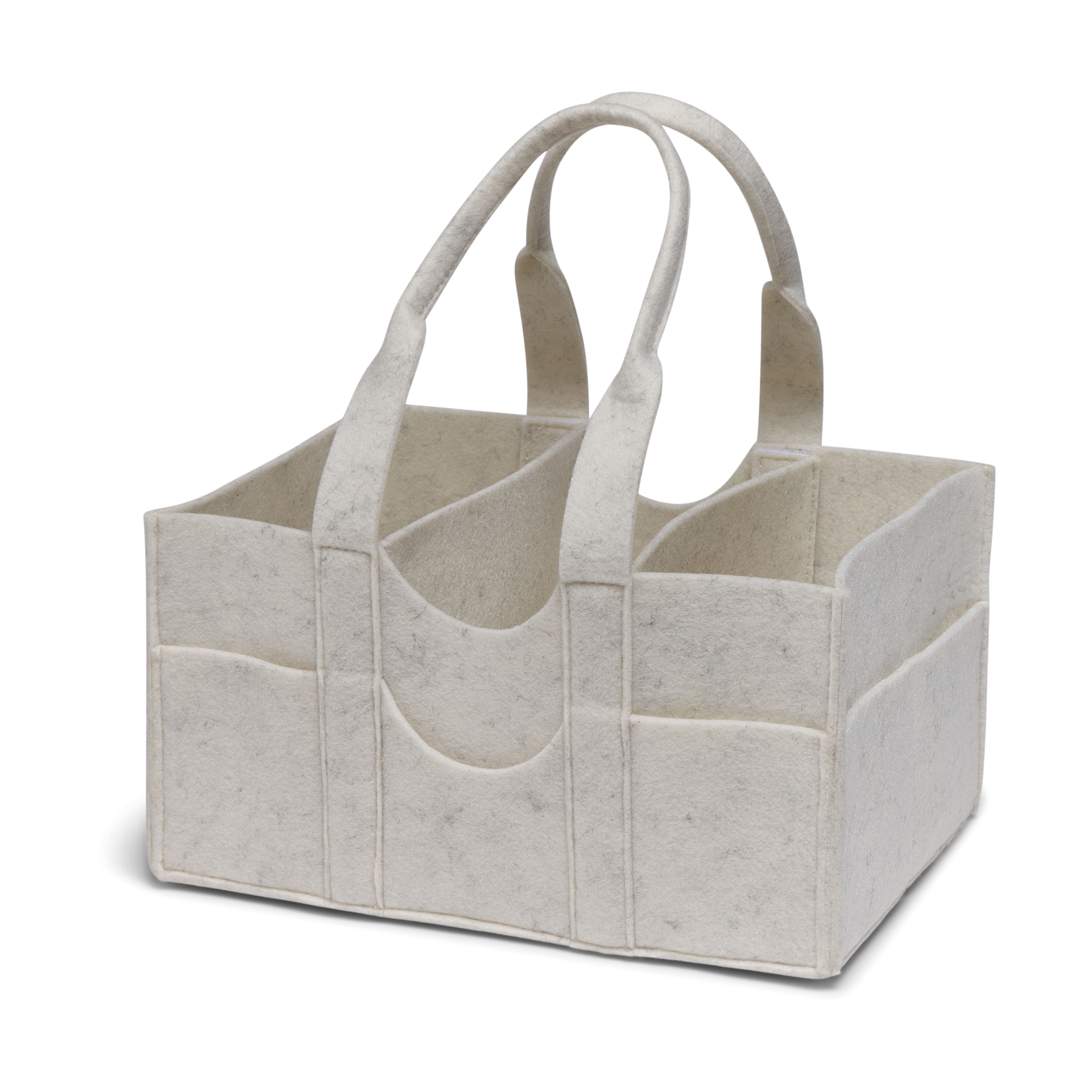 Sprucely Felt Diaper Caddy.