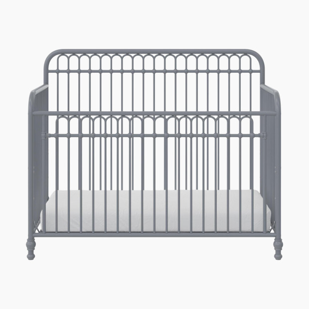 Little Seeds Ivy 3-in-1 Convertible Metal Crib - Dove Gray.