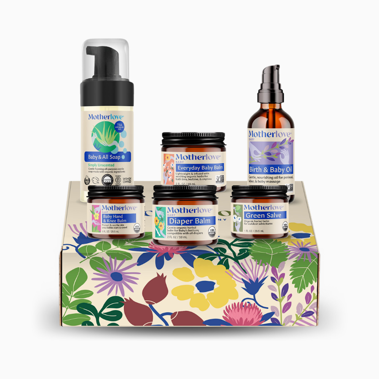 Motherlove Baby Care Gift Box.