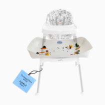 CATCHY - Food Catcher - Compatible with Evenflo 4-in-1 Eat & Grow High Chair + 11 Other High Chairs - Highchair Sold Separately - Baby & Toddler Food & Mess Catcher - Under High Chair Accessory